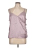 Lush Silver Sleeveless Top Size L - photo 1