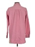 J.Jill Checkered-gingham Pink Long Sleeve Button-Down Shirt Size XS - photo 2