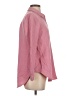 J.Jill Checkered-gingham Pink Long Sleeve Button-Down Shirt Size XS - photo 4