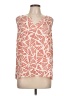 Creative Commune 100% Polyester Orange Sleeveless Blouse Size L - photo 1