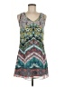 Bailey Blue 100% Polyester Paisley Teal Casual Dress Size M - photo 1