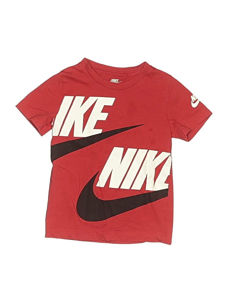 Pre-owned Nike Kids' Short Sleeve T-shirt In Red