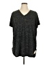 Unbranded Tweed Gray Short Sleeve T-Shirt Size 1X - photo 1