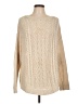 BDG Chevron-herringbone Ivory Pullover Sweater Size L - photo 1