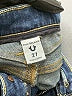 True Religion Hearts Blue Jeans Size 27 waist - photo 8