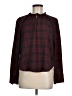Thakoon Burgundy Long Sleeve Blouse Size 8 - photo 1