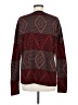 JACK 100% Acrylic Chevron-herringbone Burgundy Pullover Sweater Size M - photo 2