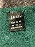 Shein 100% Polyester Green Long Sleeve Blouse Size 6 - photo 7