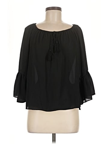 My Michelle 3/4 Sleeve Blouse (view 1)