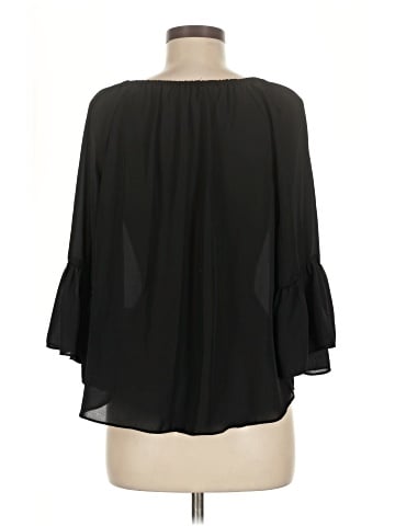 My Michelle 3/4 Sleeve Blouse (view 2)