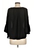 My Michelle 100% Polyester Black 3/4 Sleeve Blouse Size M - photo 2