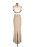 Significant Other Tan Cocktail Dress Size 8 - photo 2