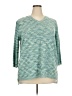 Cj Banks 100% Acrylic Teal Pullover Sweater Size 2X - photo 1