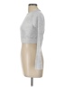 Unbranded Silver 3/4 Sleeve T-Shirt Size L - photo 5