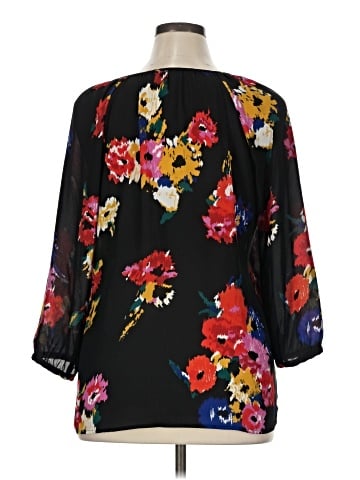 Violet & Claire 3/4 Sleeve Blouse (view 2)