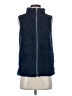Lomon 100% Polyester Blue Faux Fur Vest Size S - photo 1