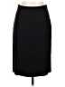 Piazza Sempione Solid Black Wool Skirt Size EU (IT) 46 / US 10 - photo 1