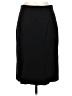 Piazza Sempione Solid Black Wool Skirt Size EU (IT) 46 / US 10 - photo 2