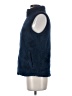 Lomon 100% Polyester Blue Faux Fur Vest Size S - photo 5