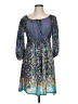 Tolani Paisley Blue Casual Dress Size L - photo 1