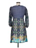 Tolani Paisley Blue Casual Dress Size L - photo 2