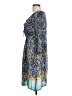 Tolani Paisley Blue Casual Dress Size L - photo 5