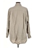 Weekday 100% Lyocell Gray Long Sleeve Button-Down Shirt Size M - photo 2