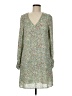 Louna 100% Polyester Floral Green Casual Dress Size M - photo 1