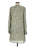 Louna 100% Polyester Floral Green Casual Dress Size M - photo 2