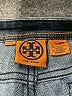 Tory Burch Chevron-herringbone Blue Jeans Size 29 waist - photo 6