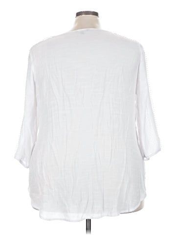 Unique Spectrum 3/4 Sleeve Blouse (view 2)
