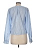 J.Crew Blue Long Sleeve Blouse Size M - photo 2