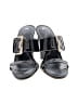 Tod's Gray Black Sandals Size 6 - photo 2
