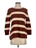 J.Crew 100% Wool Stripes Brown Wool Pullover Sweater Size XS - photo 1