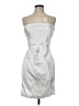 Nookie Metallic Silver Cocktail Dress Size M - photo 1