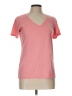 Nike 100% Polyester Pink Active T-Shirt Size L - photo 1