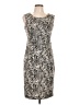 Sandra Darren Paisley Gray Cocktail Dress Size 10 - photo 1
