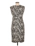 Sandra Darren Paisley Gray Cocktail Dress Size 10 - photo 2