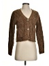 Zara Tweed Brown Cardigan Size S - photo 1