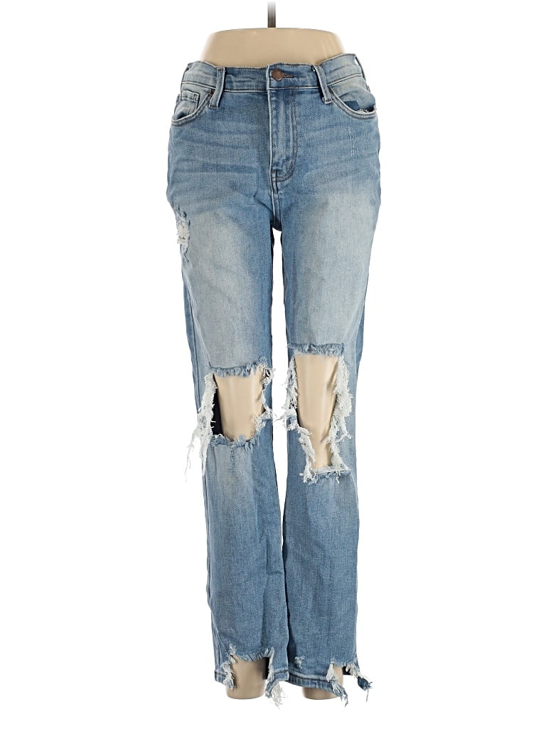 Pre-owned Vibrant M.i.u Jeans In Blue