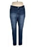 Angels Solid Blue Jeans Size 18 - photo 1