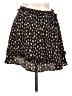 Altar'd State 100% Polyester Animal Print Black Casual Skirt Size L - photo 1