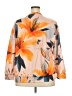 Unbranded 100% Polyester Orange Cardigan Size 2X - photo 2
