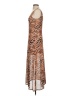 Louna Animal Print Brown Cocktail Dress Size S - photo 5