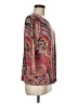 JM Collection Paisley Burgundy 3/4 Sleeve Top Size M - photo 4