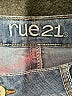 rue21 Blue Denim Shorts Size 14 - 14 - photo 3