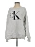 CALVIN KLEIN JEANS Silver Sweatshirt Size S - photo 1