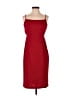 Alchemy 100% Polyester Solid Red Cocktail Dress Size 8 - photo 1