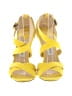 Jimmy Choo Color Block Yellow Sandals Size EU 38 1/2 - photo 2