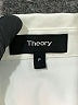 Theory Ivory Long Sleeve Button-Down Shirt Size 00 - photo 7